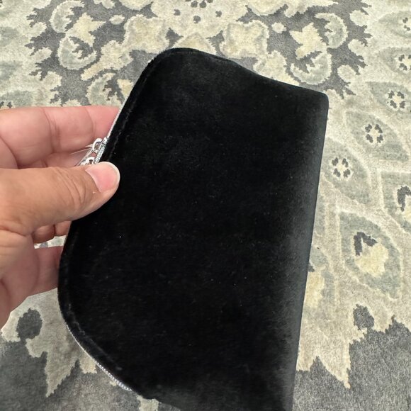 Christian DIOR COSMETIC/MAKEUP BAG POUCH BLACK New - Picture 2 of 6